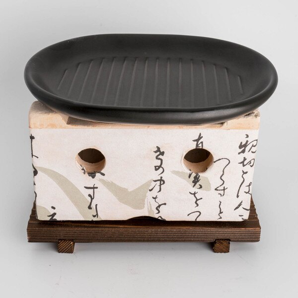 Image of Ishiyaki Grilling Stone Oval Plate 7.25" 4