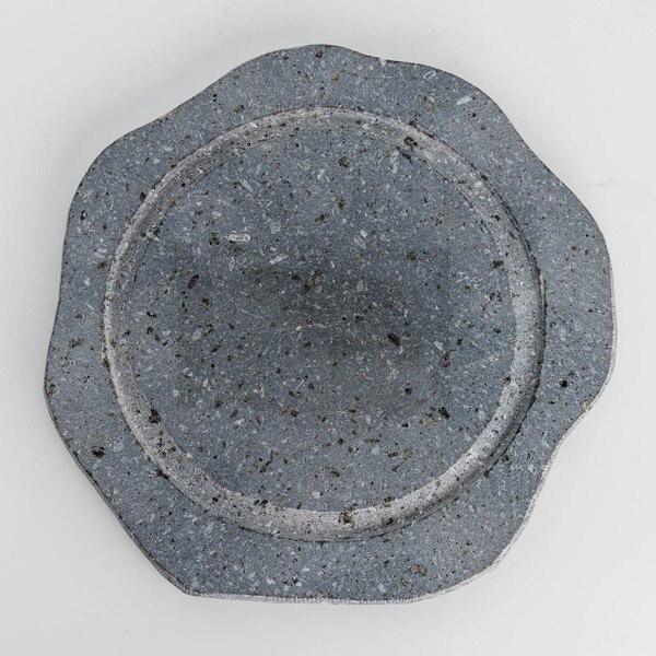 Image of Fuji Lava Stone Plate 6.5" 3