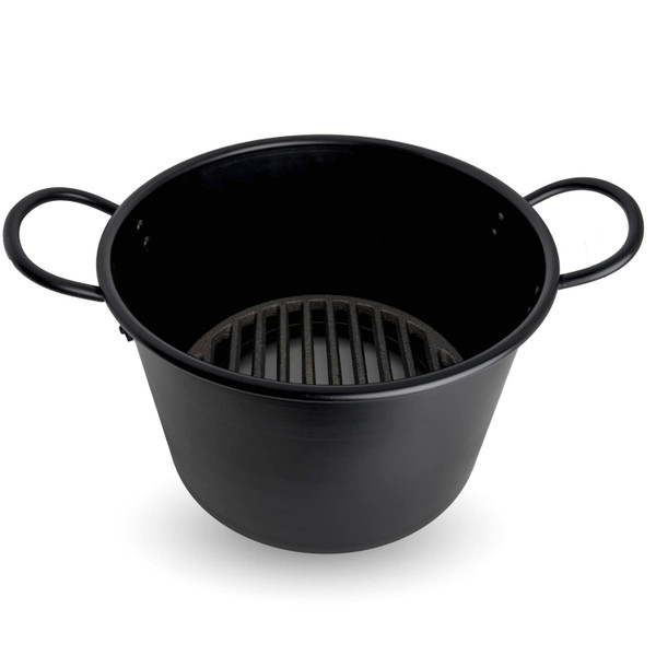 Image of Iron Charcoal Starter Pan with Two Handles 11.5" 1