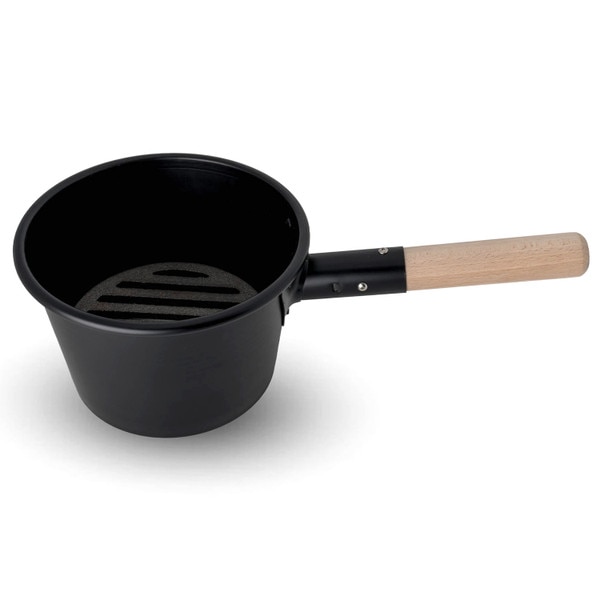 Image of Iron Charcoal Starter Pan w/ Handle 7" 1