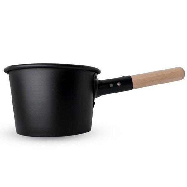 Image of Iron Charcoal Starter Pan w/ Handle 7" 2