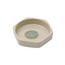 Green Hexagonal Melamine Plastic Sauce Dish
