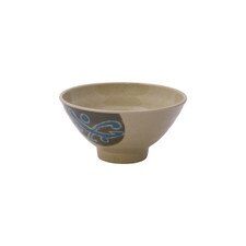 Green Melamine Plastic Rice Bowl