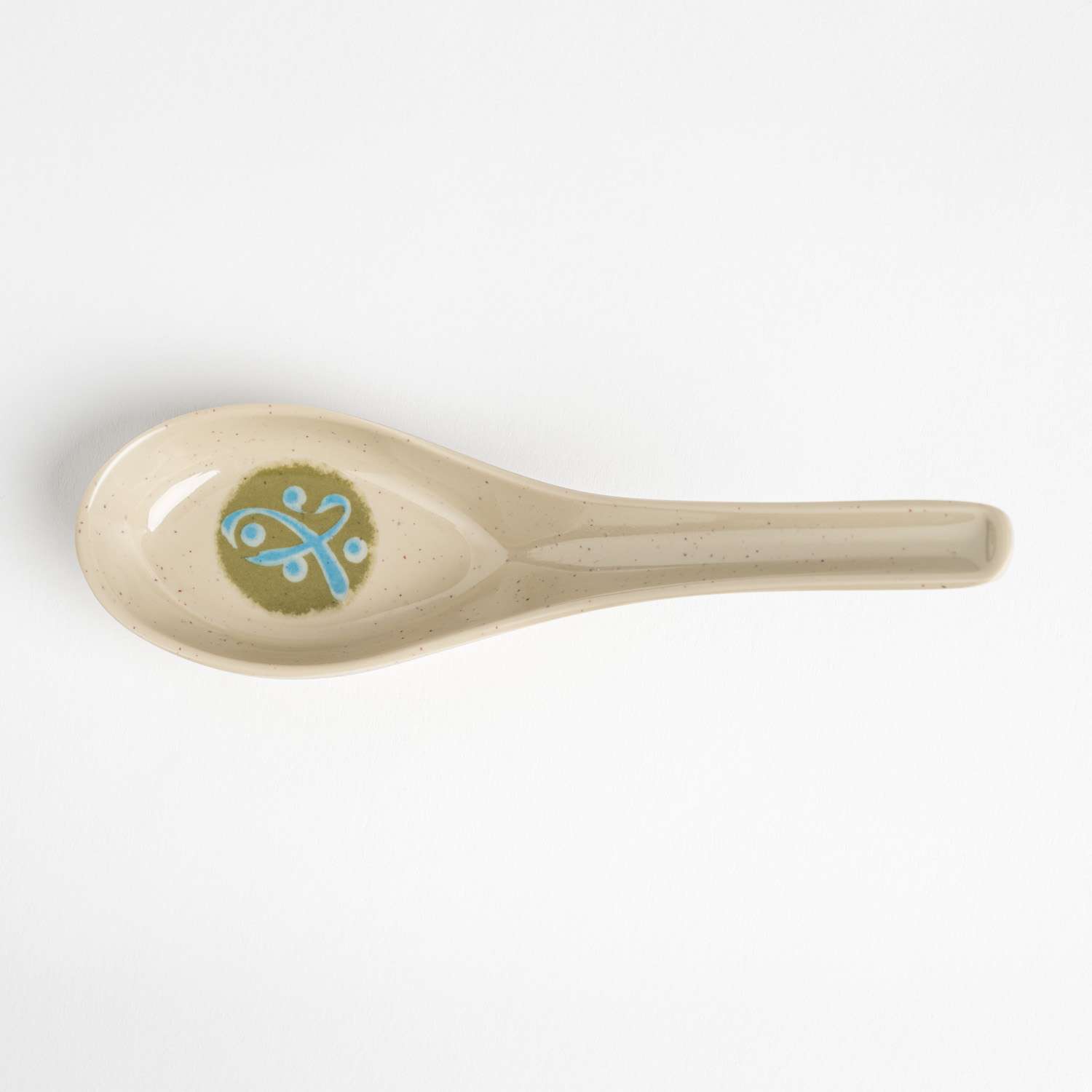 Melamine Green Spoon 5.5