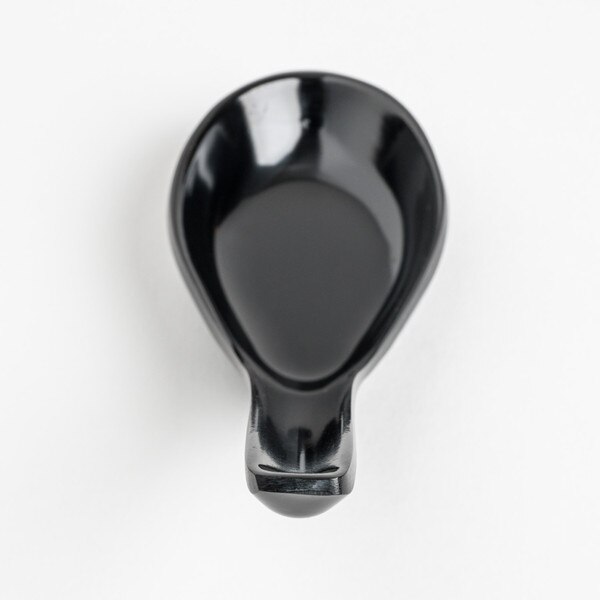 Image of Melamine Black Spoon 5.5" 4