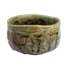Mashiko Green Matcha Bowl 5"