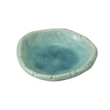 Turquoise Handmade Sauce Dish 3.75"