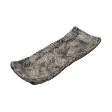 Kairagi Black Long Plate 8.75"