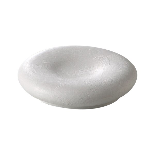 Image of White Stone Plate 6"