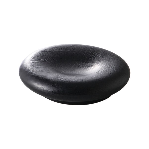 Image of Black Stone Plate 6"
