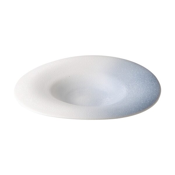 Image of Light Blue Coupe Rim Plate 10"