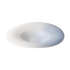 Light Blue Coupe Rim Plate 10"