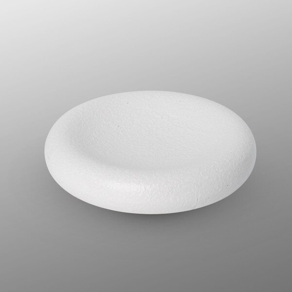 Image of Snow White Curved Dish 4.25"