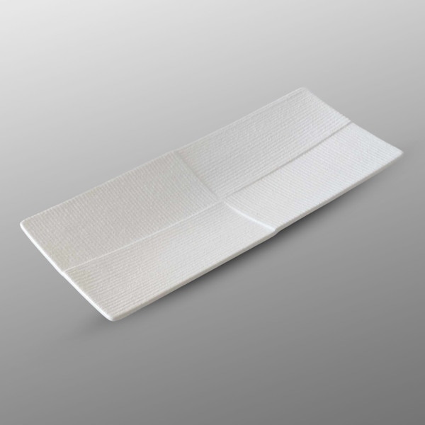 Image of Snow White Rectangular Plate 11.25"