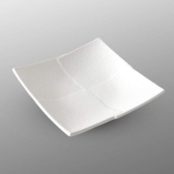 Image of Snow White Square Plate 7.5"
