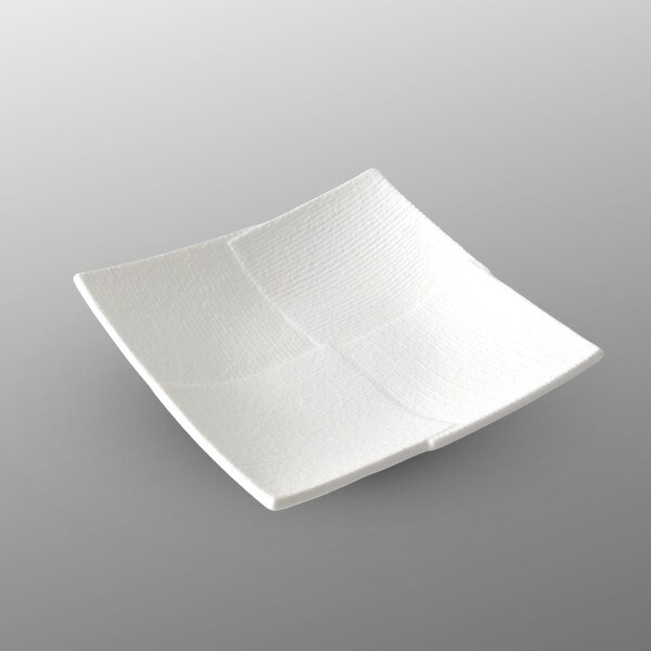 Image of Snow White Square Plate 6.25"