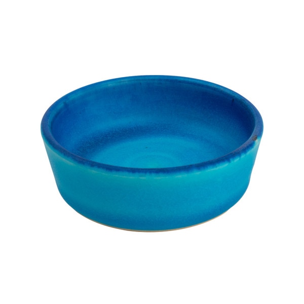 Image of Turquoise Blue Sauce Dish 2.75"