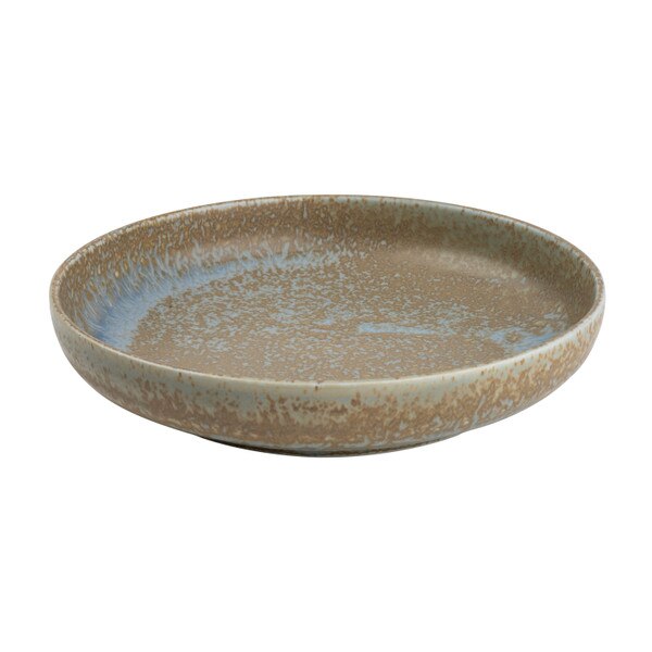 Image of Gray Rim Plate 8"