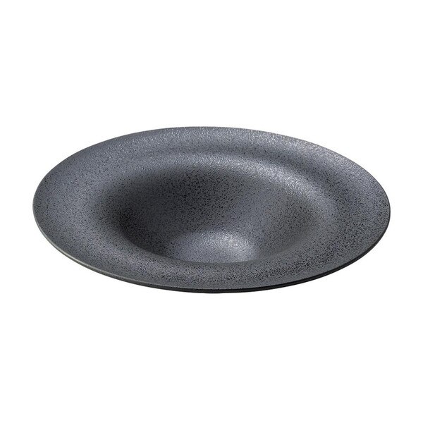 Image of Kurokessho Footed Rim Bowl 9.75"