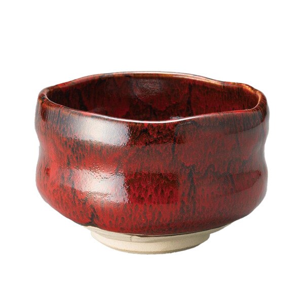 Image of Tenmoku Red Matcha Bowl 5"