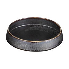 Black Rim Large Bowl 7.5"