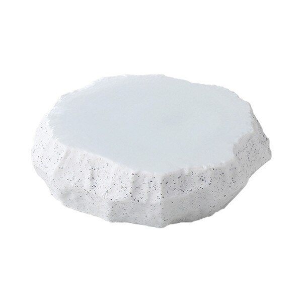 Image of Blue White Granite Rock Plate Small 7.5"