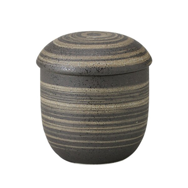 Image of Nanban Brush Lidded Bowl 2.75"