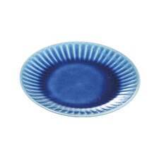 Turquoise Blue Shinogi Plate 6"
