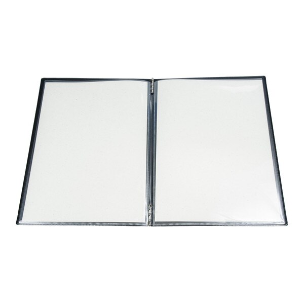 Image of Soft Black Cover Menu Book 2