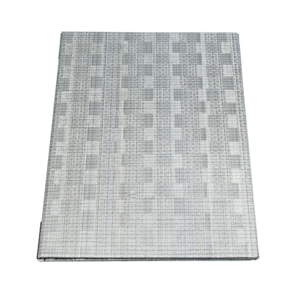 Image of Zipper Silver Menu Book 1