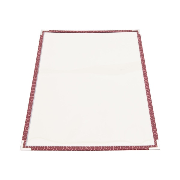 Image of Red Ougi Menu Cover