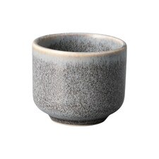 Cape Charcoal Grey Speckled Sake Cup 2.25"