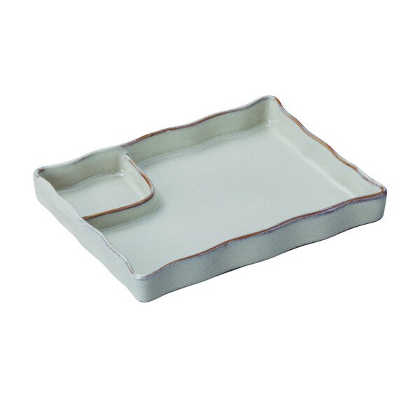 Image of Cape Rectangular plate with dipper 8.5"