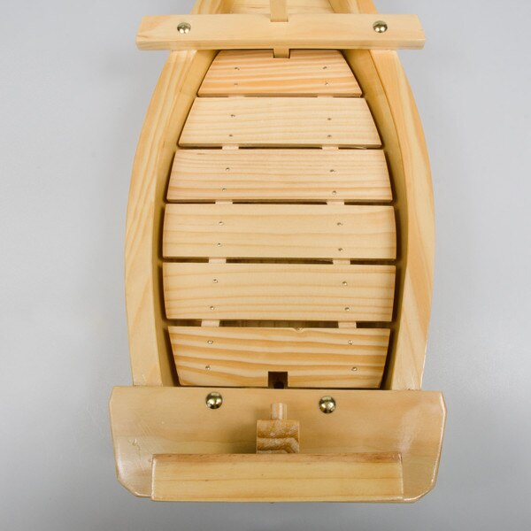 Image of Wooden Sushi Boat 24" 3