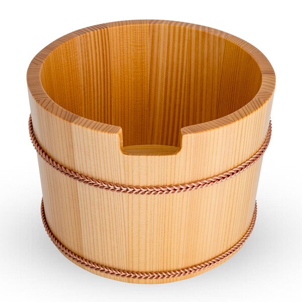 Image of Sawara Cypress Wood Bottle Cooler 2
