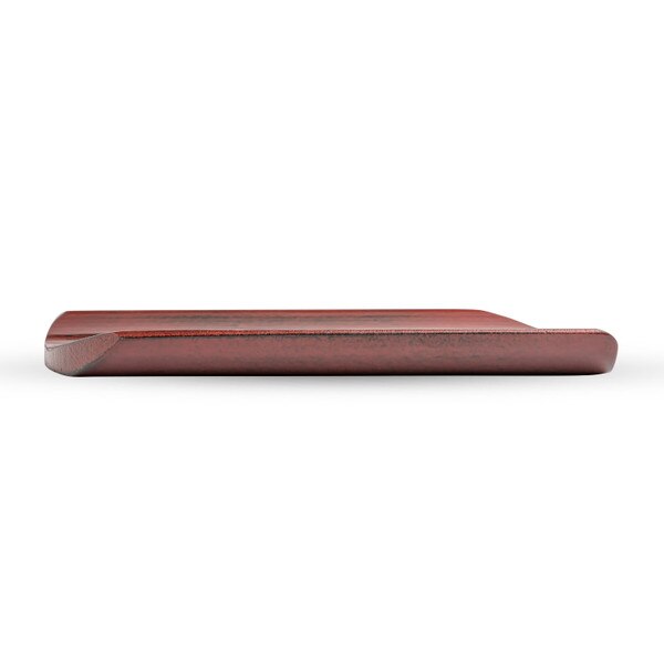 Image of Hemlock Red Wooden Towel Tray 2