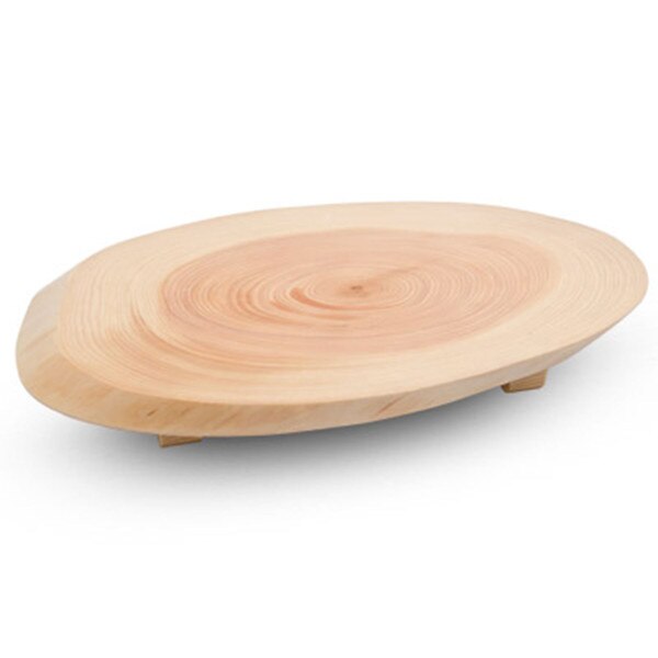 Image of Light Wooden Sushi Geta 11" 1