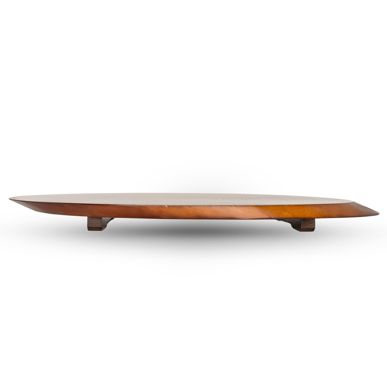 Urushi Lacquered Wooden Sushi Geta 17.75