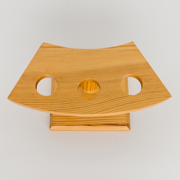 Image of Wooden Temaki Hand Roll Stand 3 Holes 3
