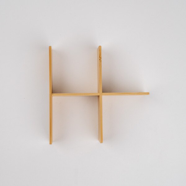 Image of Natural Wood Bento Box Divider 2