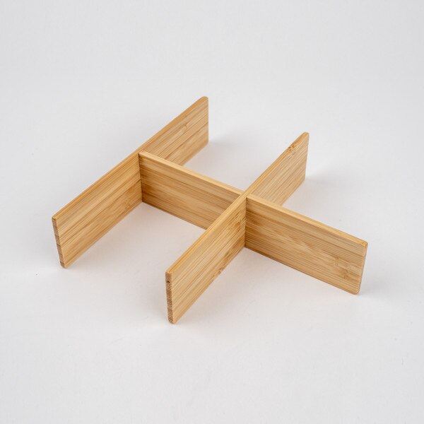 Image of Natural Wood Bento Box Divider 3