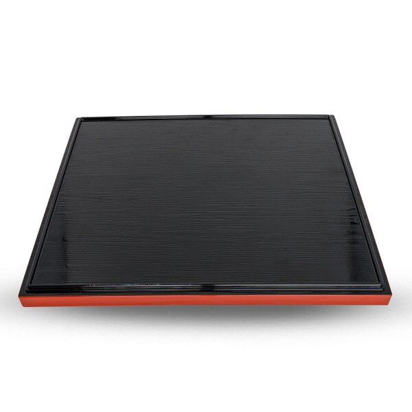 Image of Black and Red Bento Box Cover 12.5" for NR-317 1
