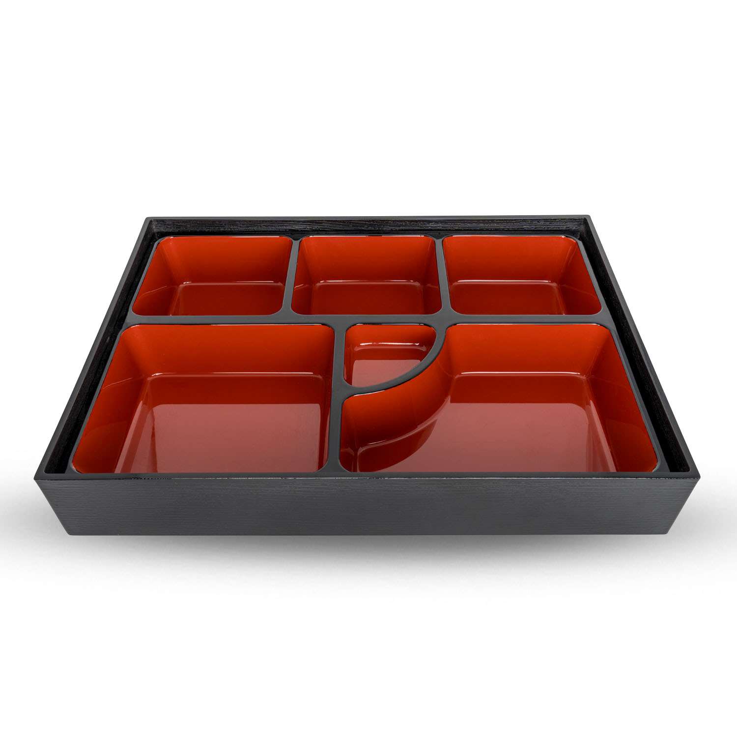 Black and Red Bento Box