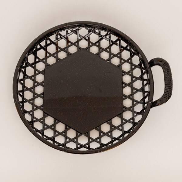 Image of Resin Brown Basket 6" 3