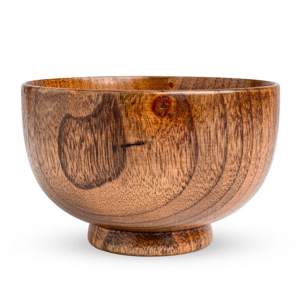 Image of Wooden Soup Bowl 4.25" 2