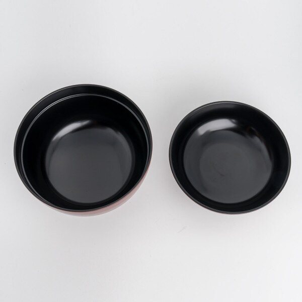 Image of Resin Tamehake Brown Lidded Soup Bowl 5.25" 3