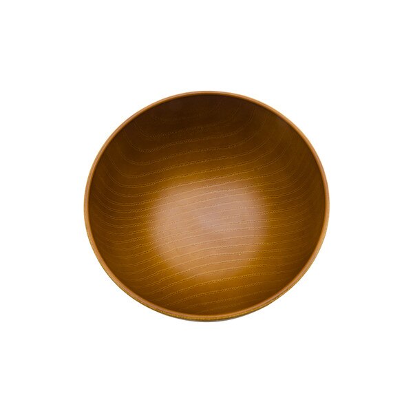 Image of Resin Wood Grain Soup Bowl 4.25" 3