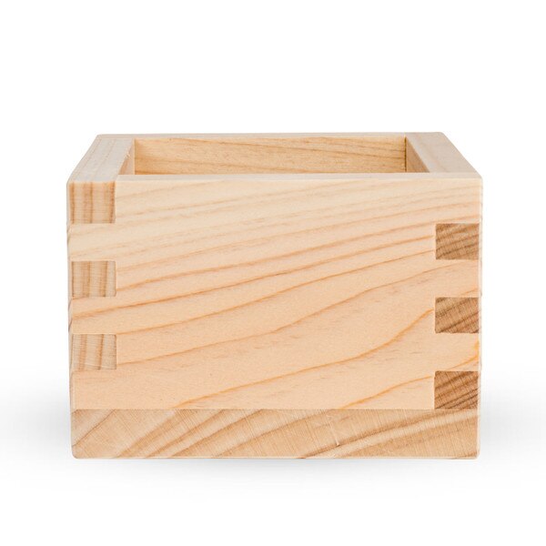 Image of Hinoki Wooden Sake Box 2.5" 2