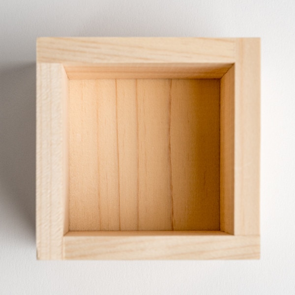 Image of Hinoki Wooden Sake Box 2.5" 3