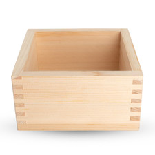 Hinoki Wooden Sake Box 5.75"